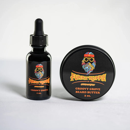 Groovy Grove | Double Down Duo - Furry Hippie Beard Company