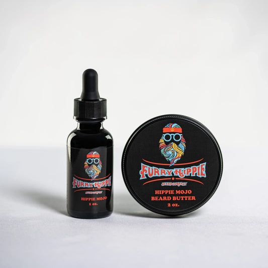 Hippie Mojo | Double Down Duo - Furry Hippie Beard Company